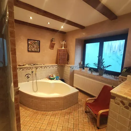 民宿 In Unserem Traumhaus Am Fluss 卡尔曼兹